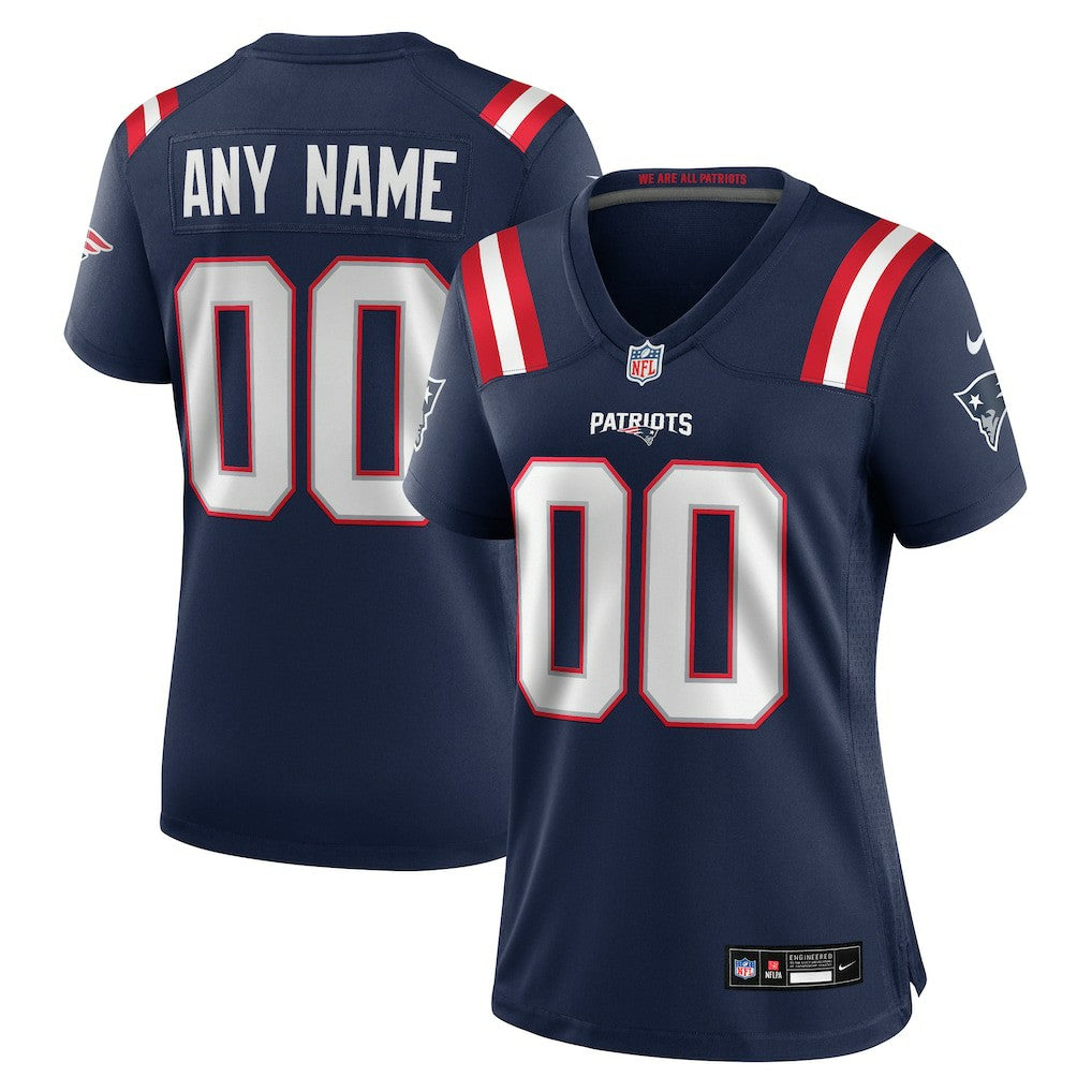 NFL New England Patriots Women's Custom Game Jersey
