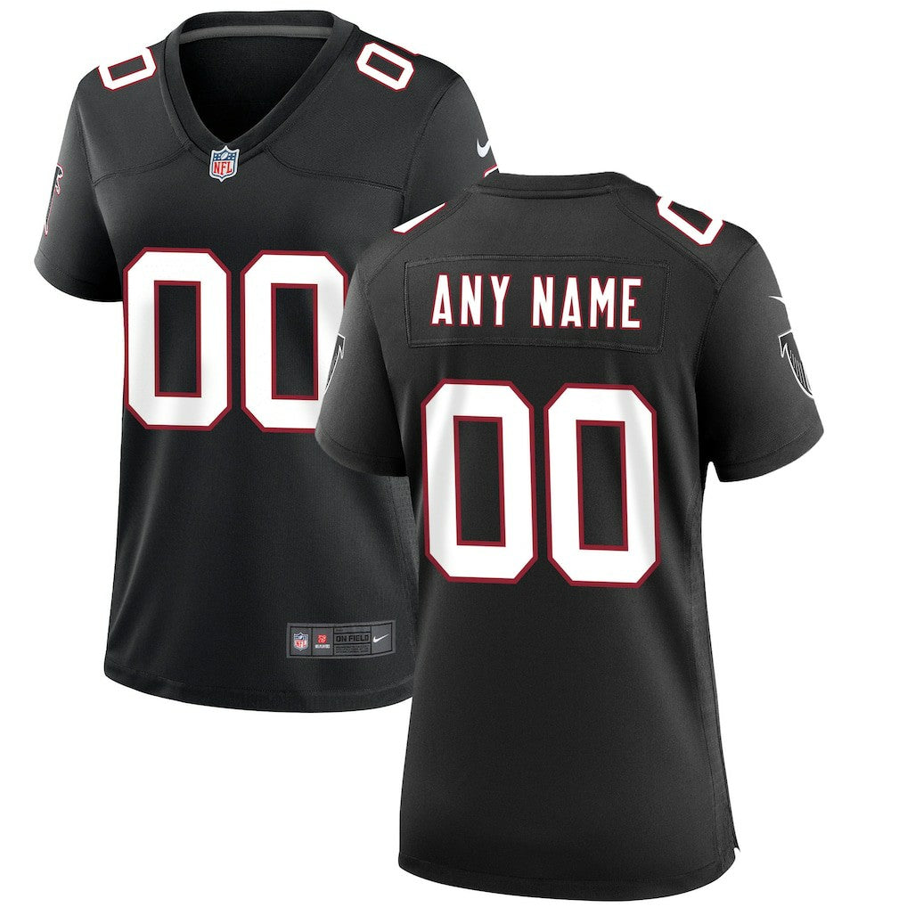 NFL Atlanta Falcons Women's Throwback Custom Game Jersey