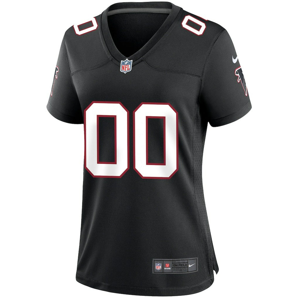 NFL Atlanta Falcons Women's Throwback Custom Game Jersey