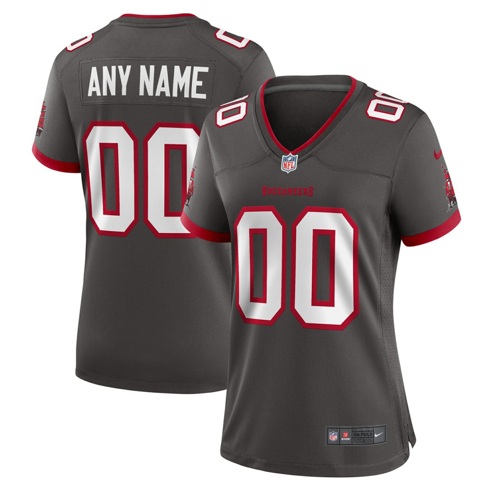 NFL Tampa Bay Buccaneers Women's Alternate Custom Game Jersey