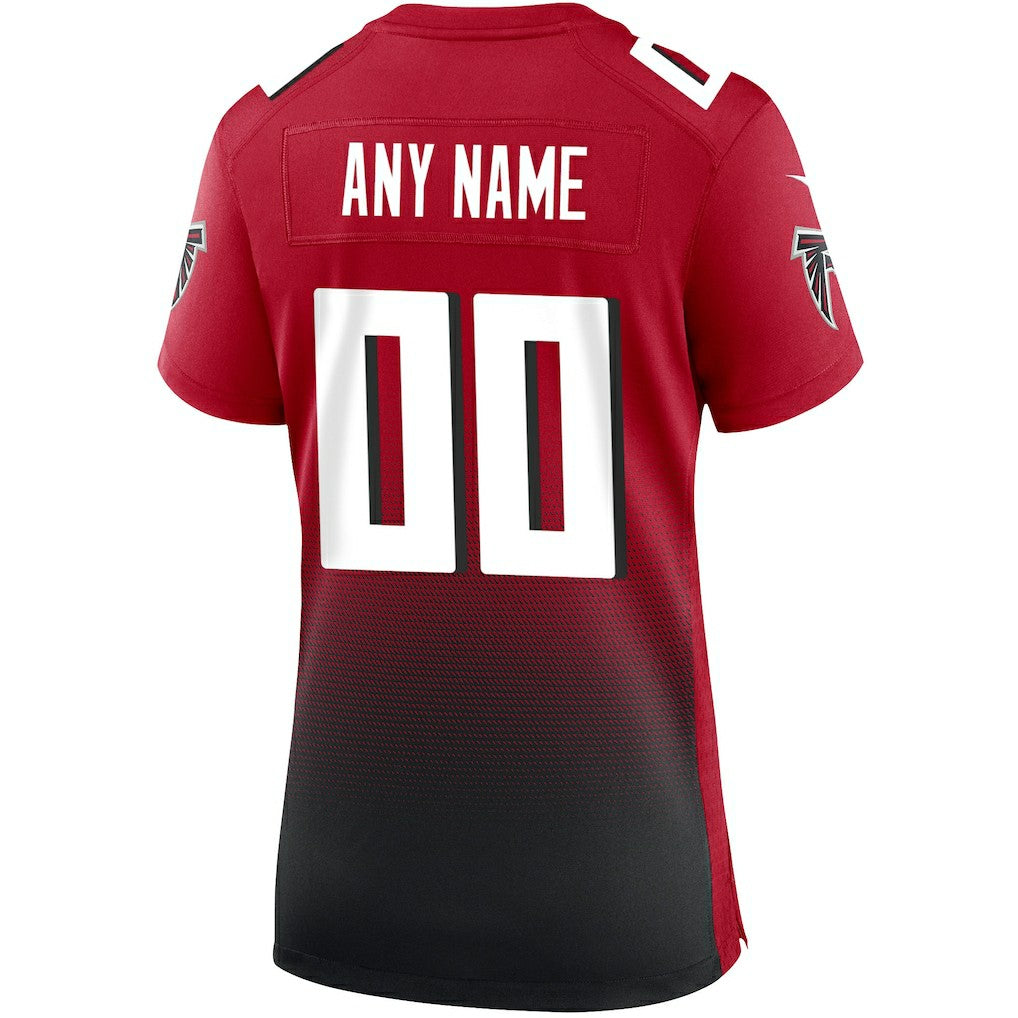 NFL Atlanta Falcons Women's Alternate Custom Game Jersey