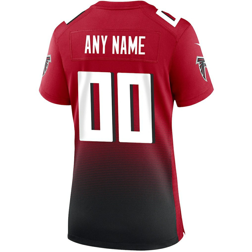 NFL Atlanta Falcons Women's Alternate Custom Game Jersey