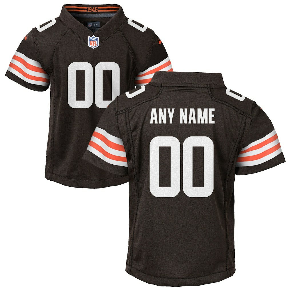 NFL Cleveland Browns Youth Custom Game Jersey