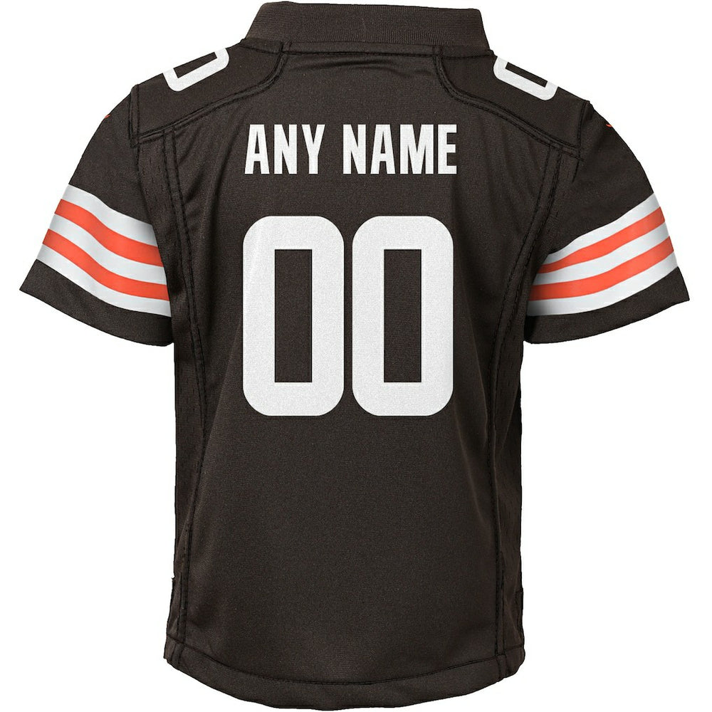 NFL Cleveland Browns Youth Custom Game Jersey