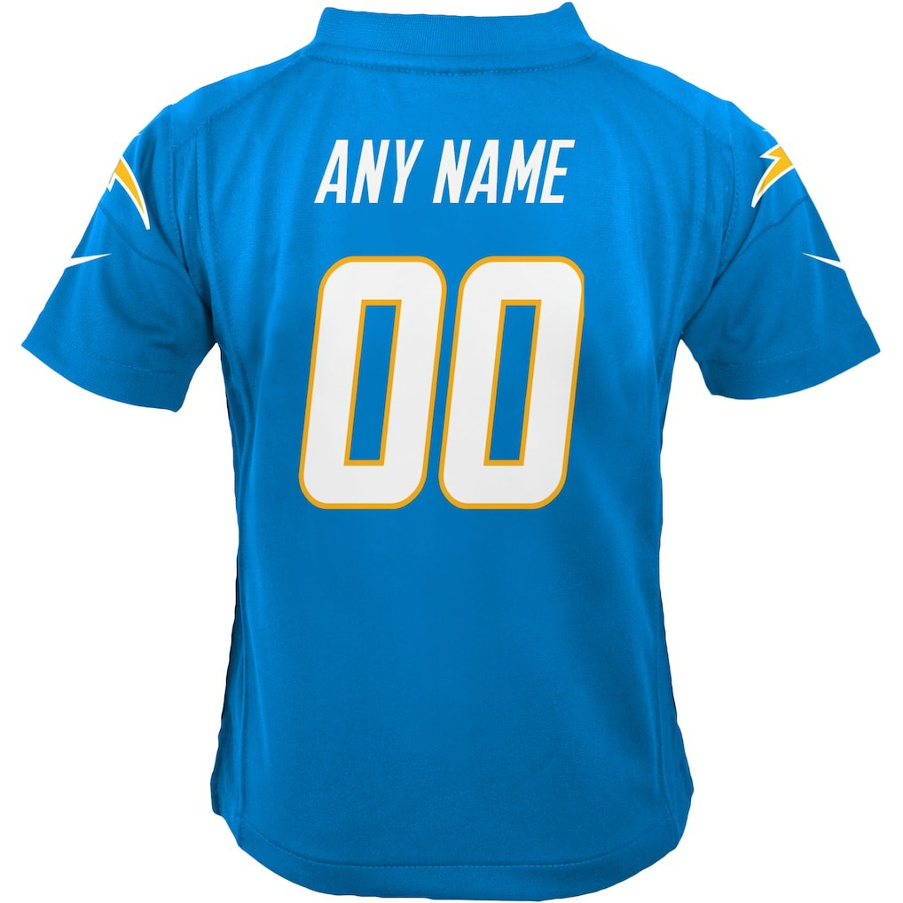 NFL Los Angeles Chargers Youth Custom Game Jersey