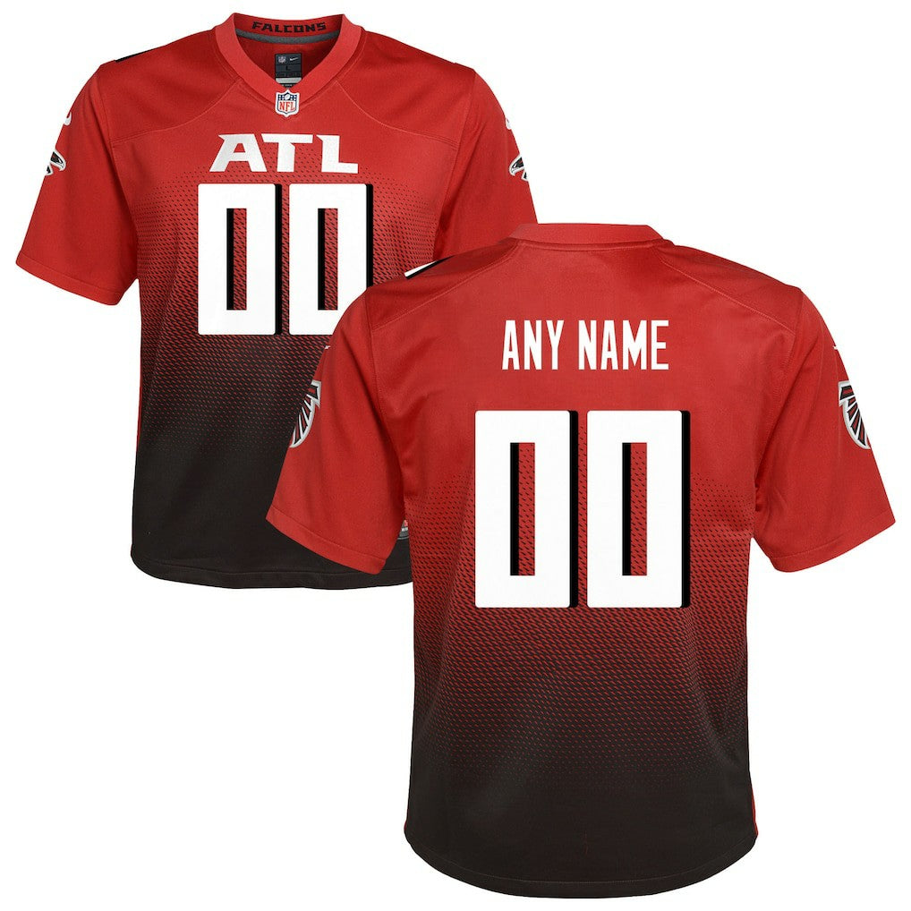 NFL Atlanta Falcons Youth Alternate Custom Game Jersey