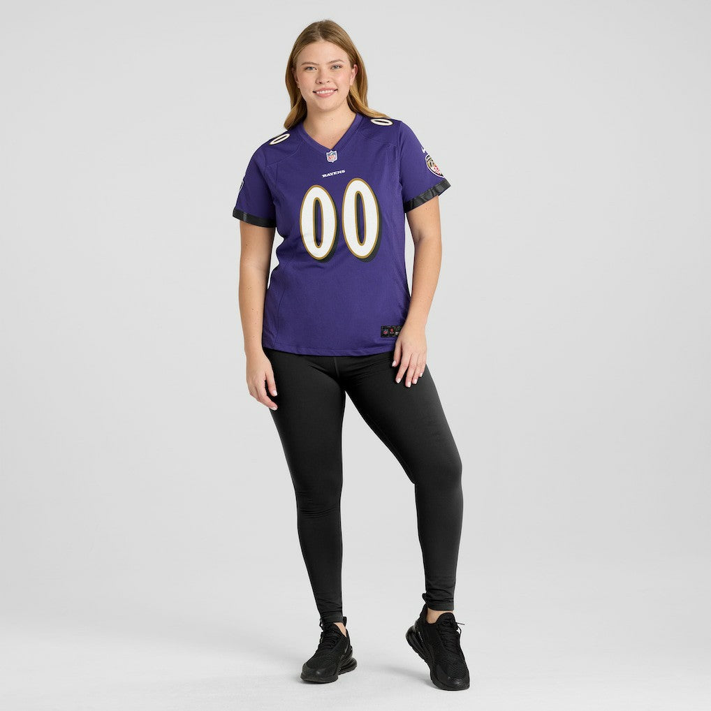 NFL Baltimore Ravens Women's Custom Game Jersey