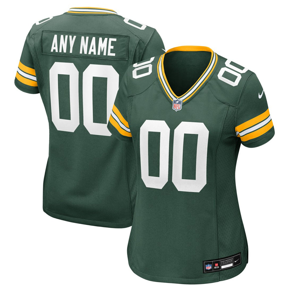 NFL Green Bay Packers Women's Custom Game Jersey