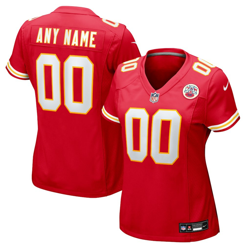 NFL Kansas City Chiefs Women's Custom Game Jersey