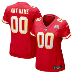 NFL Kansas City Chiefs Women's Custom Game Jersey