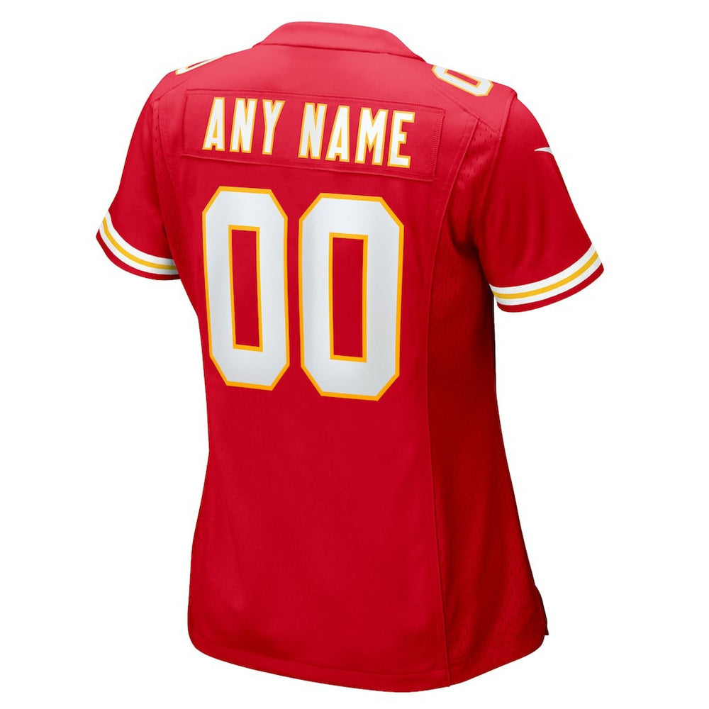 NFL Kansas City Chiefs Women's Custom Game Jersey