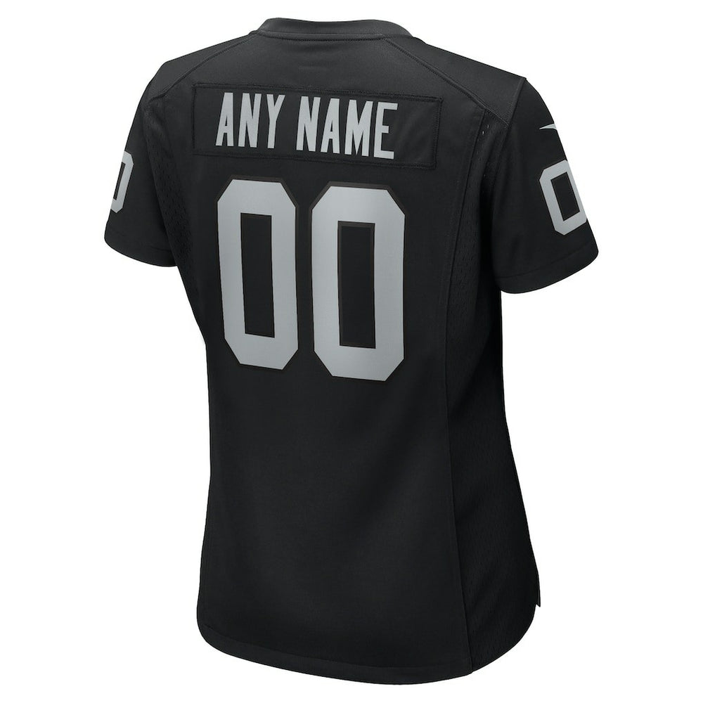 NFL Las Vegas Raiders Women's Custom Game Jersey