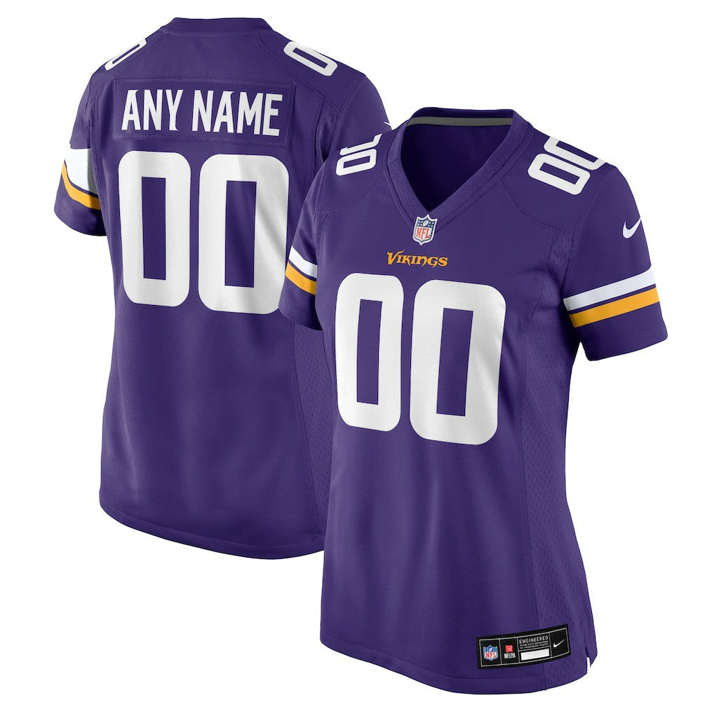 NFL Minnesota Vikings Women's Custom Game Jersey