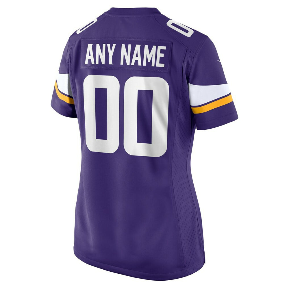 NFL Minnesota Vikings Women's Custom Game Jersey