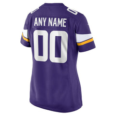 NFL Minnesota Vikings Women's Custom Game Jersey