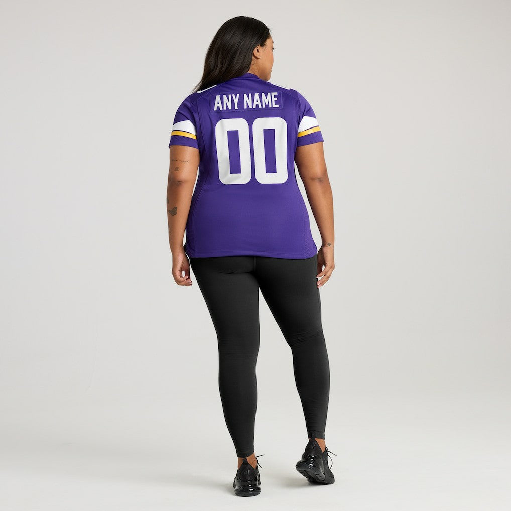 NFL Minnesota Vikings Women's Custom Game Jersey