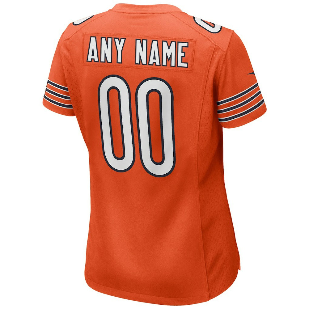 NFL Chicago Bears Women's Alternate Custom Game Jersey