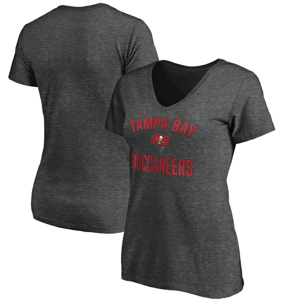 NFL Tampa Bay Buccaneers Women's Victory Arch V-Neck T-Shirt