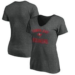 NFL Tampa Bay Buccaneers Women's Victory Arch V-Neck T-Shirt