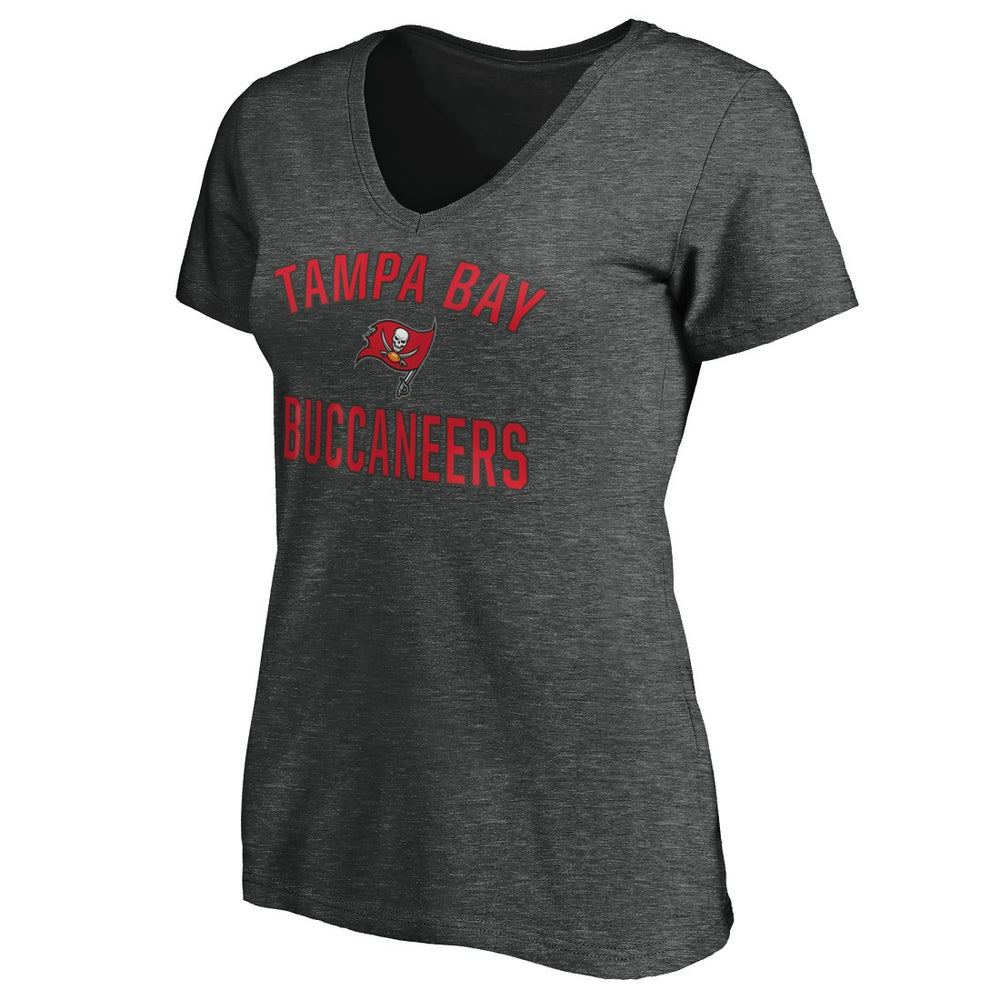 NFL Tampa Bay Buccaneers Women's Victory Arch V-Neck T-Shirt