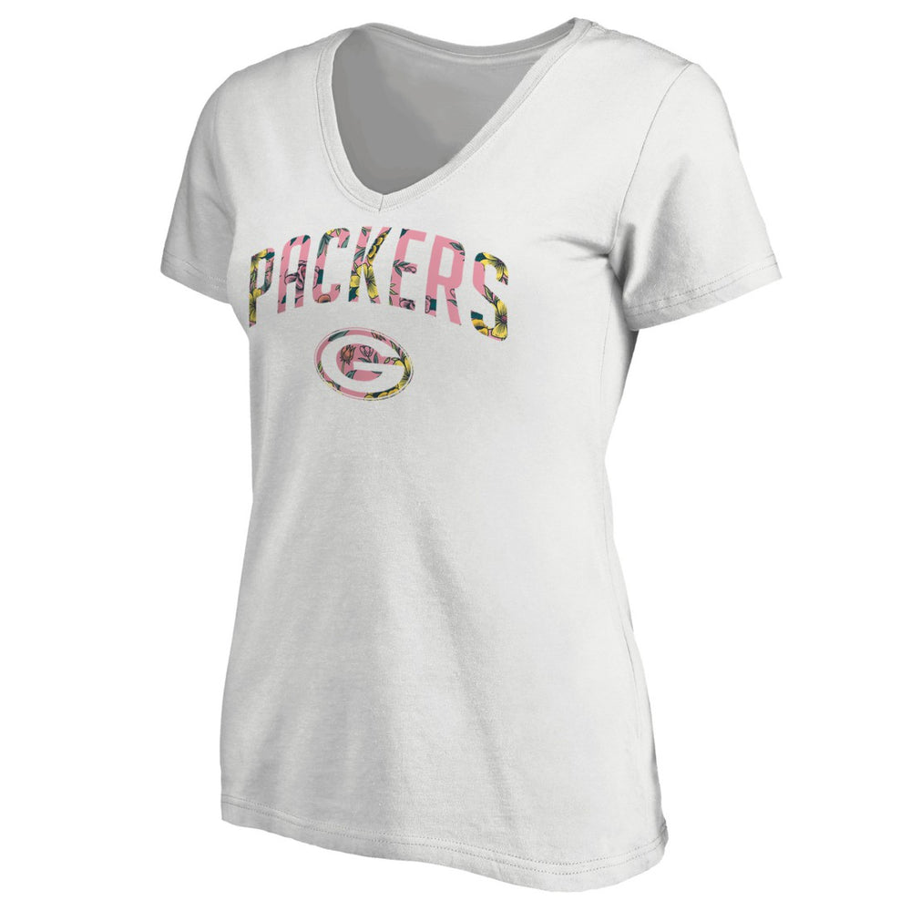 NFL Green Bay Packers Women's Floral Arch T-Shirt