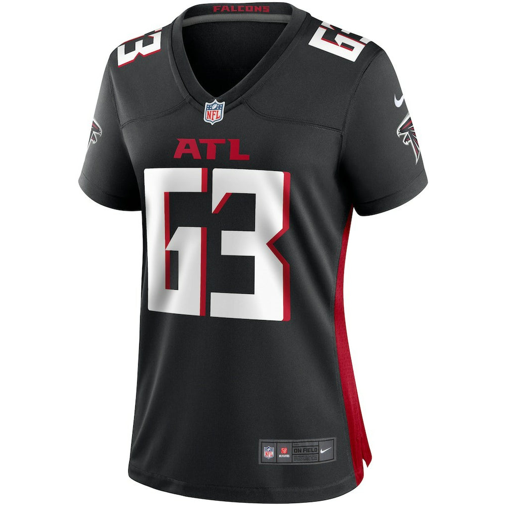 NFL Atlanta Falcons Chris Lindstrom  Women's Game Jersey