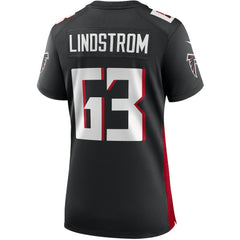 NFL Atlanta Falcons Chris Lindstrom  Women's Game Jersey