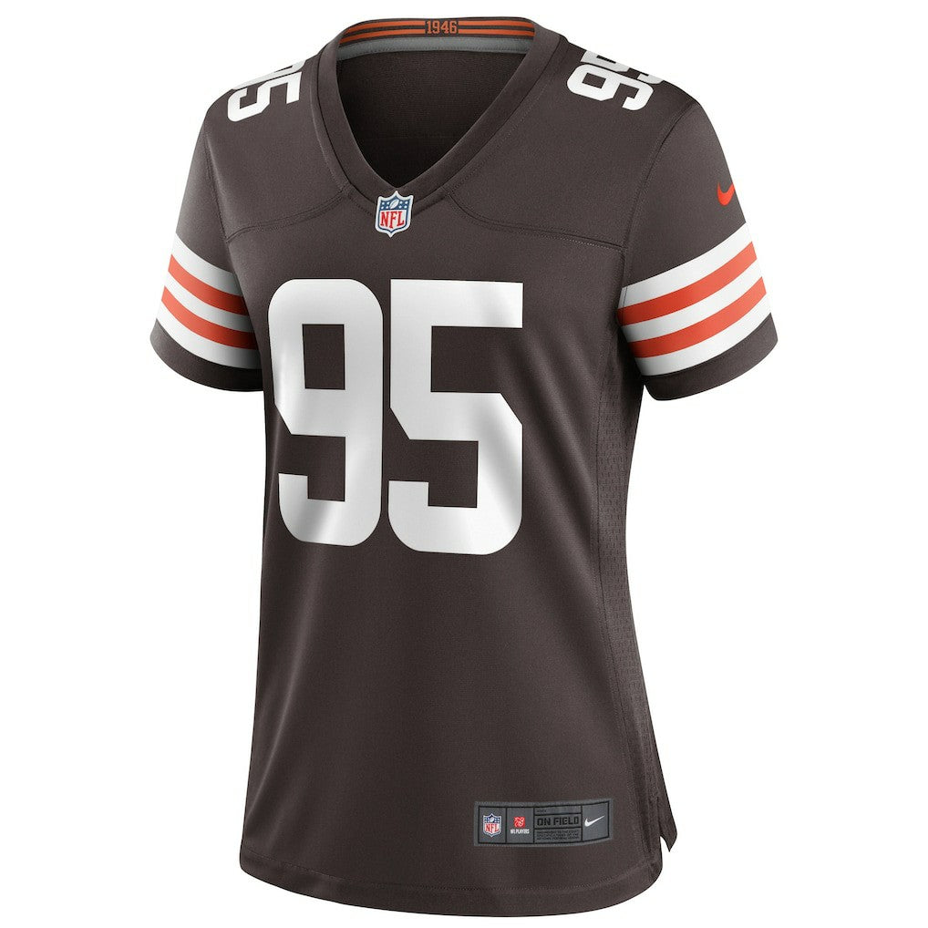NFL Cleveland Browns Myles Garrett  Women's Player Game Jersey