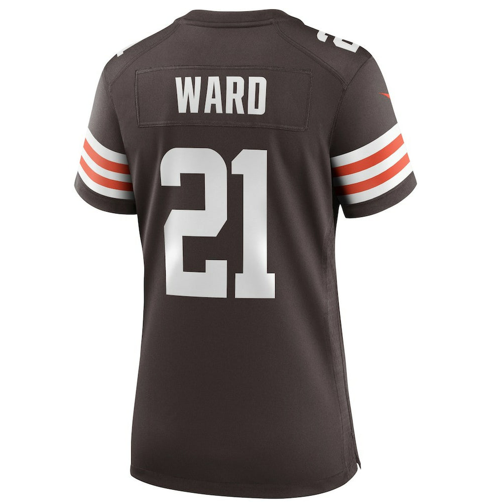 NFL Cleveland Browns Denzel Ward  Women's Player Game Jersey