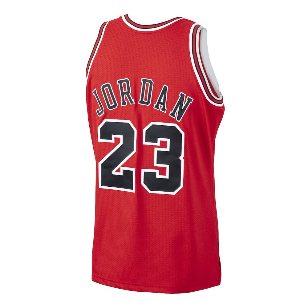 Michael Jordan Chicago Bulls 1997/98 Hardwood Classics Authentic Jersey sale - Scarlet | Mitchell & Ness discount