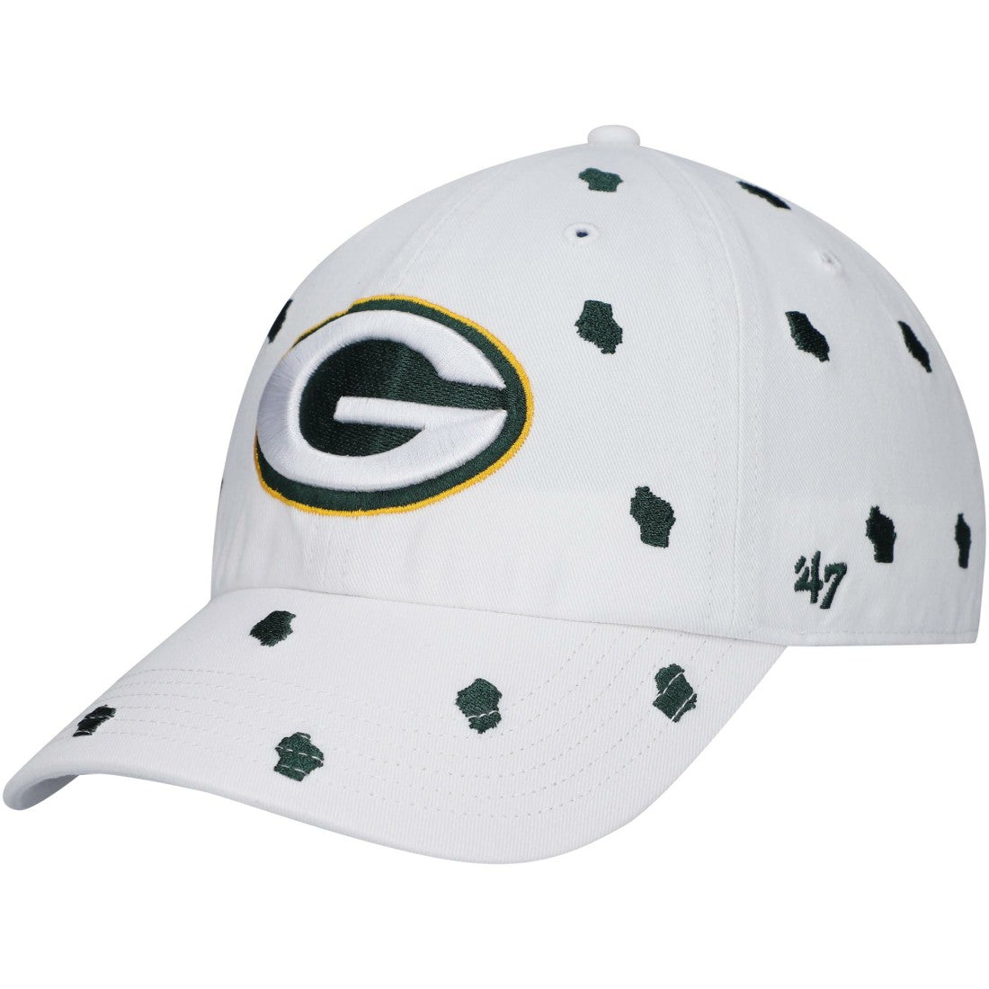 NFL Green Bay Packers '47 Women's Confetti Clean Up Adjustable Hat