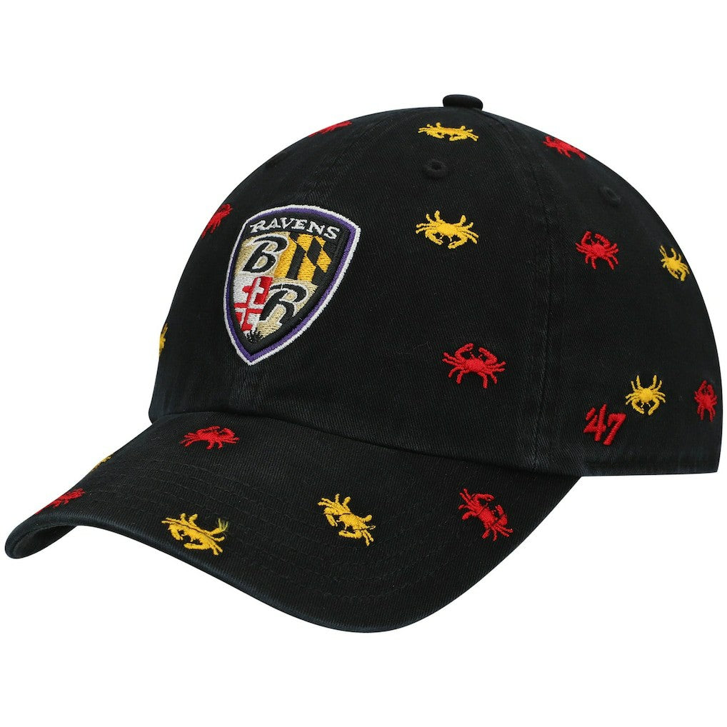 NFL Baltimore Ravens '47 Women's Confetti Clean Up Adjustable Hat
