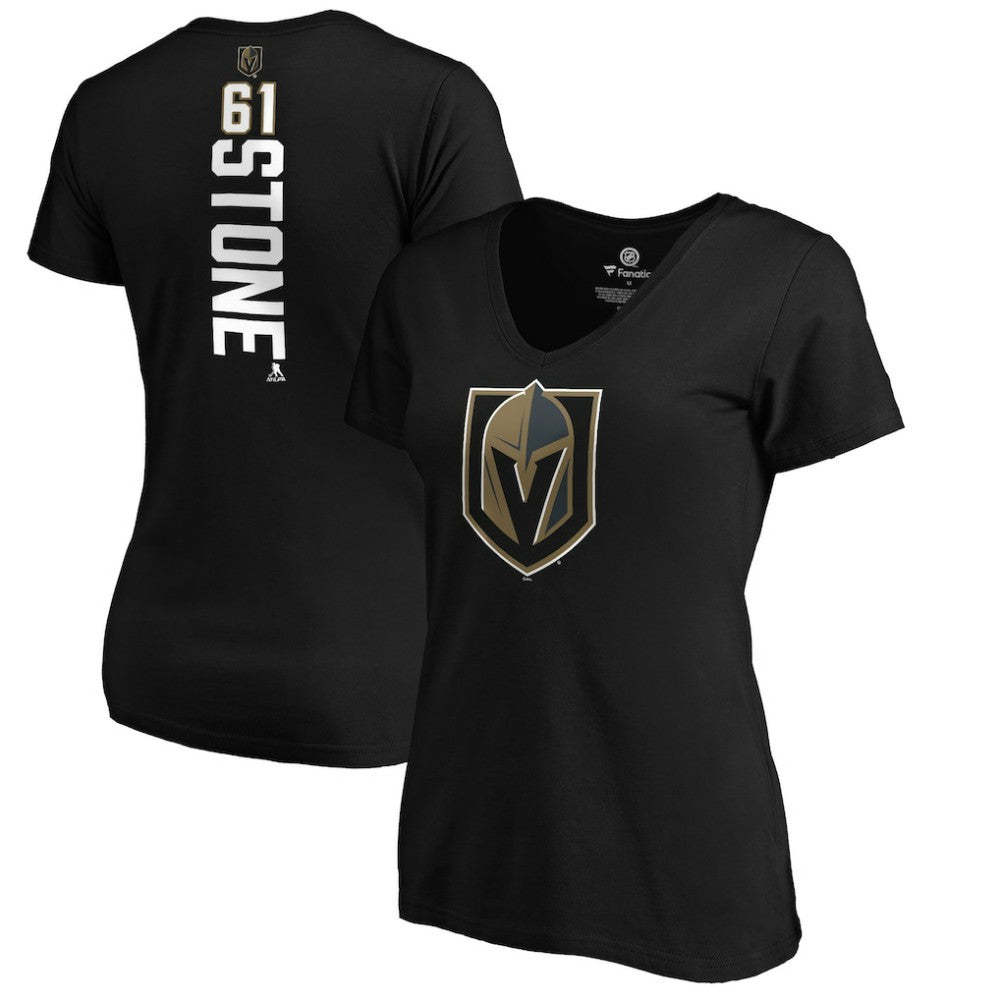 Mark Stone Vegas Golden Knights Women's Playmaker V-Neck T-Shirt
