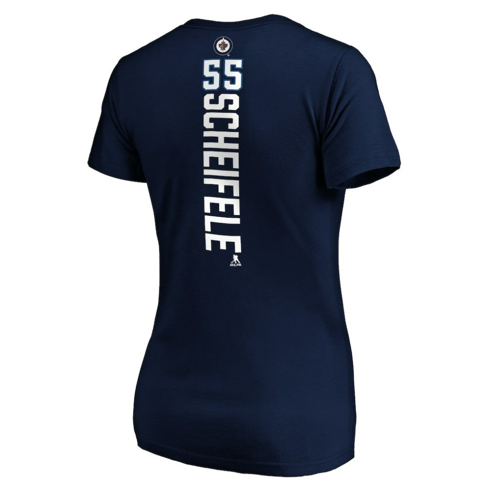 Mark Scheifele Winnipeg Jets Women's Playmaker V-Neck T-Shirt