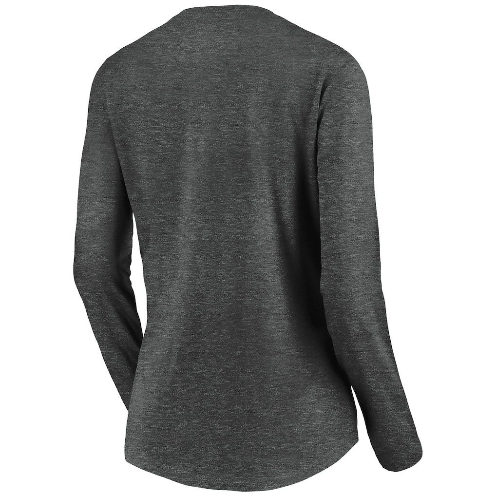 NFL Los Angeles Chargers Women's Victory Arch Long Sleeve V-Neck T-Shirt