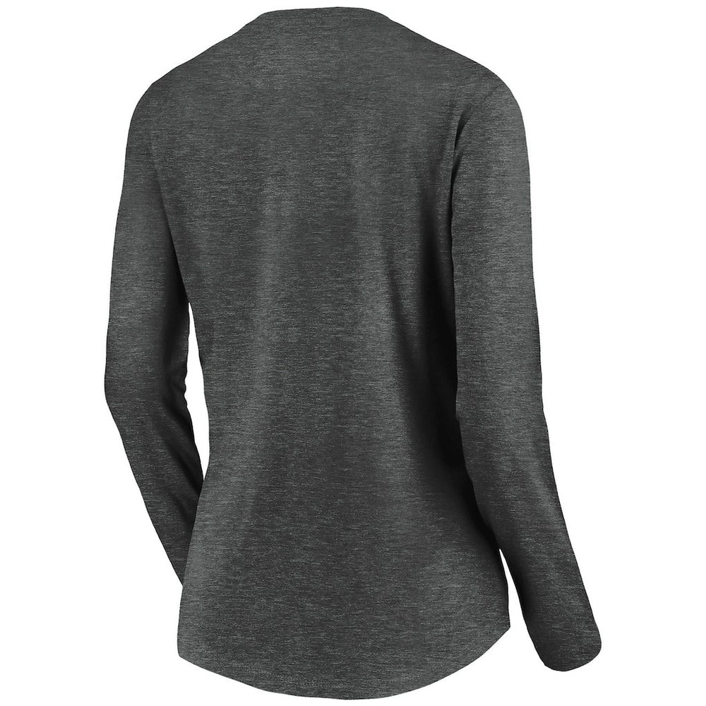 NFL Los Angeles Chargers Women's Victory Arch Long Sleeve V-Neck T-Shirt