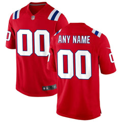 NFL New England Patriots Alternate Custom Jersey
