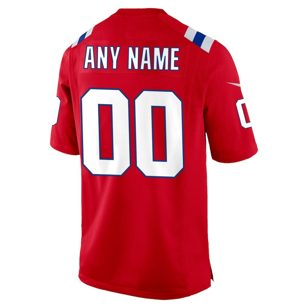 NFL New England Patriots Alternate Custom Jersey