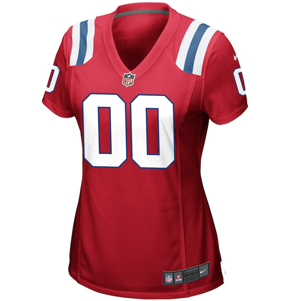 NFL New England Patriots Women's Alternate Custom Jersey