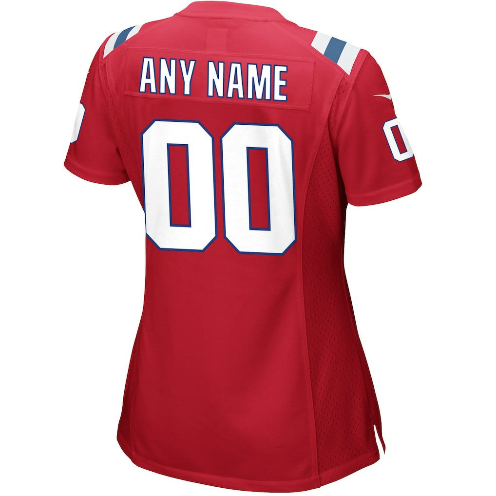 NFL New England Patriots Women's Alternate Custom Jersey