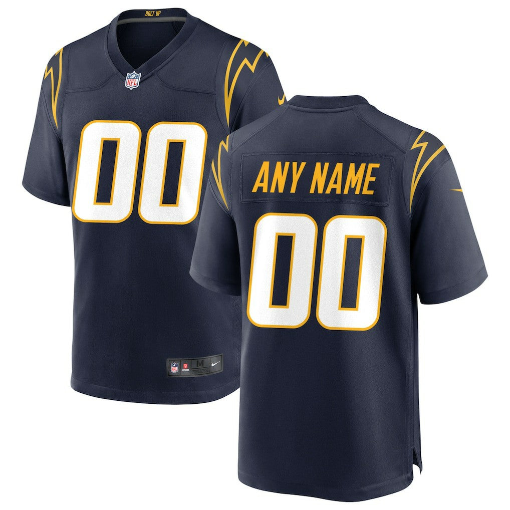 NFL Los Angeles Chargers Alternate Custom Game Jersey