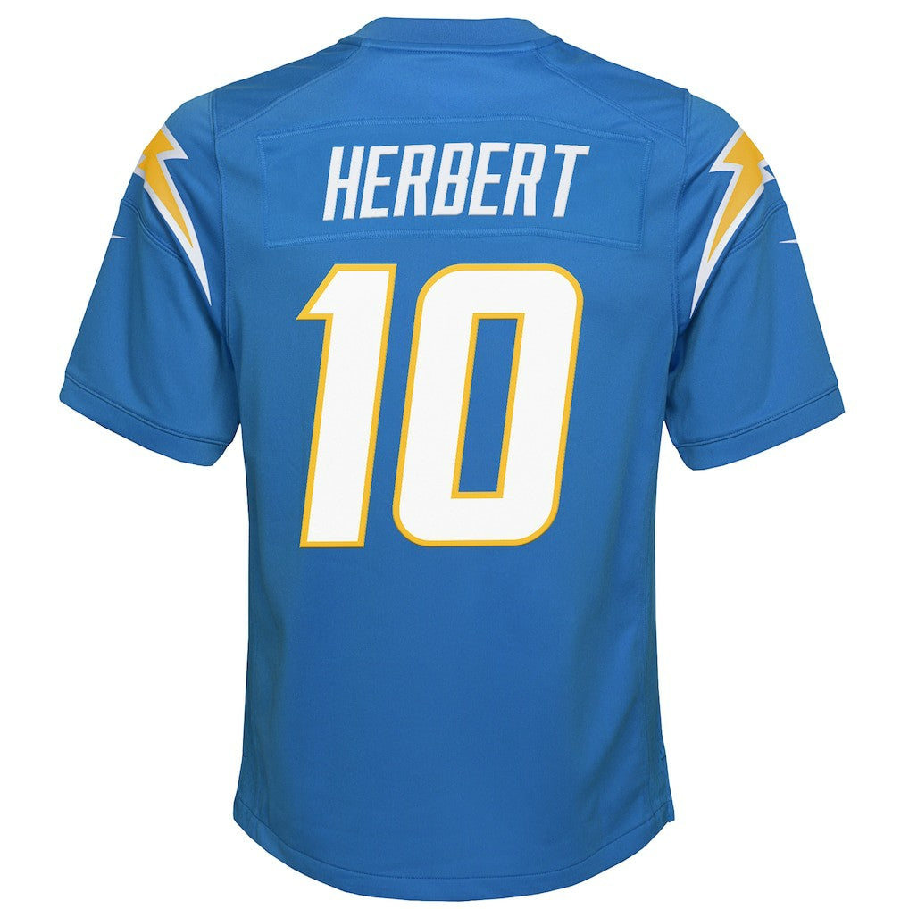 NFL Los Angeles Chargers Justin Herbert  Youth Game Jersey