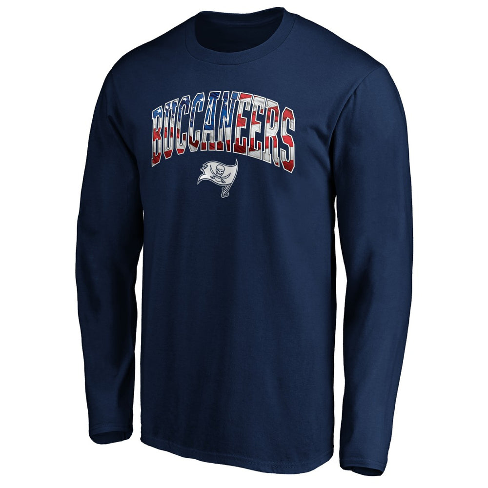 NFL Tampa Bay Buccaneers Banner Wave Long Sleeve T-Shirt