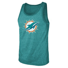 NFL Miami Dolphins Tua Tagovailoa  Majestic Threads Name & Number Tri-Blend Tank Top