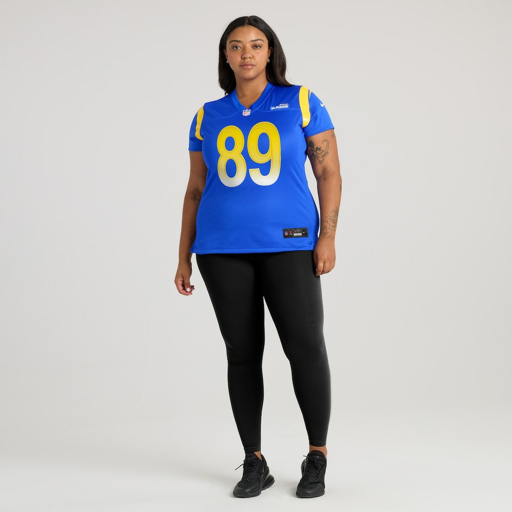 NFL Los Angeles Rams Tyler Higbee  Women's Game Player Jersey