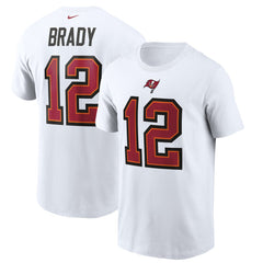 NFL Tampa Bay Buccaneers Tom Brady  Name & Number T-Shirt