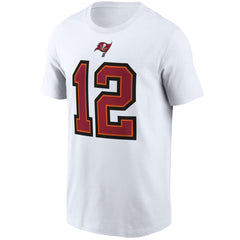 NFL Tampa Bay Buccaneers Tom Brady  Name & Number T-Shirt