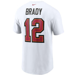 NFL Tampa Bay Buccaneers Tom Brady  Name & Number T-Shirt