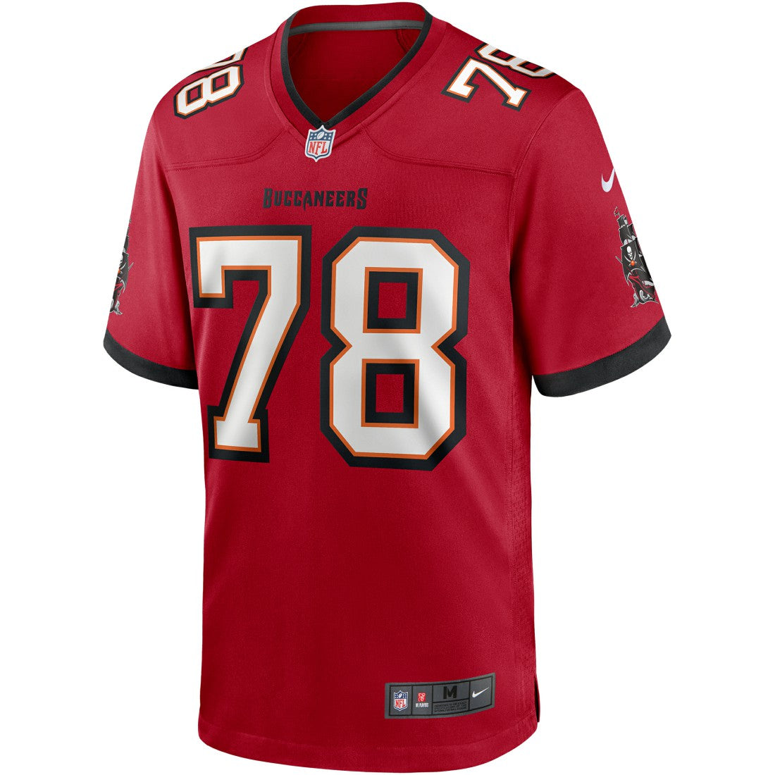 NFL Tampa Bay Buccaneers Tristan Wirfs  Player Game Jersey