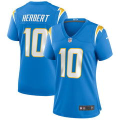 NFL Los Angeles Chargers Justin Herbert  Women's Player Game Jersey